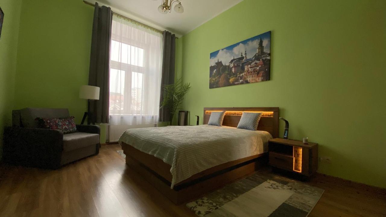 Lublinbnb - Exclusive Family Apartment ------ In The Heart Of Lublin -------------------------------- Bedroom & Living Room & Kitchen Esterno foto